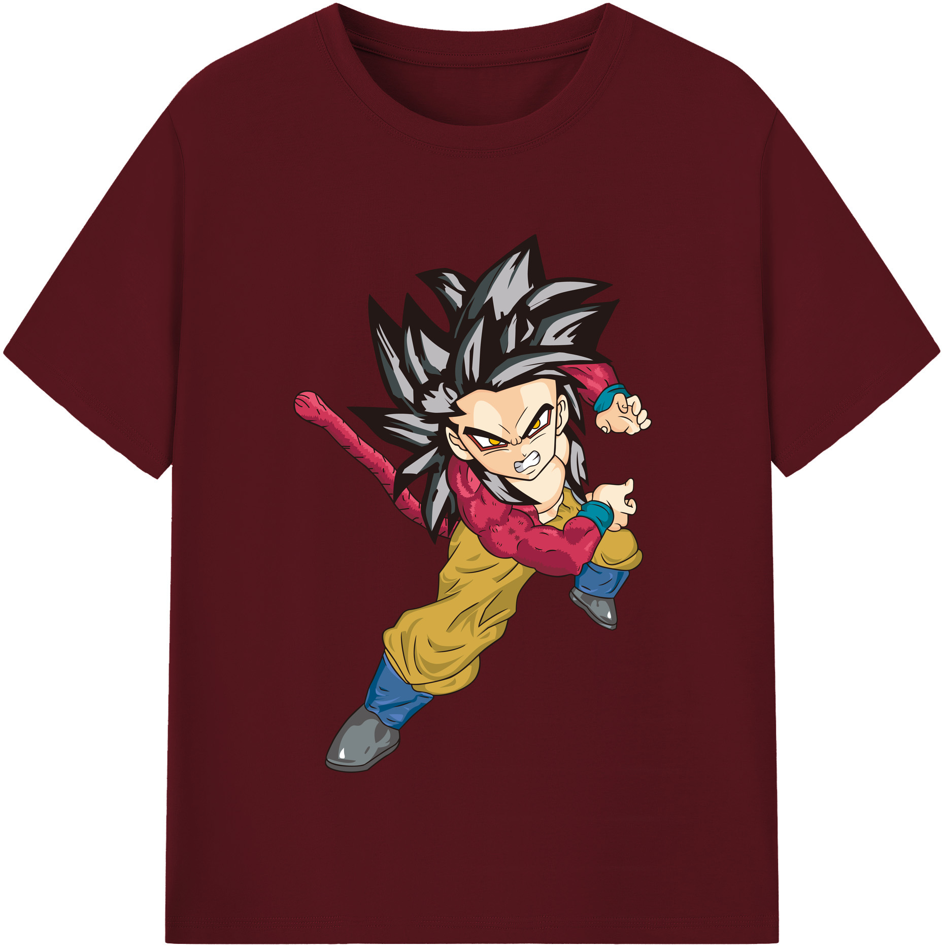 （画像用） ドラゴンボール 孫悟空（そん ごくう）Son Goku カカロット DRAGON BALL Kakarotto 綿100％半袖Tシャツ（フロントプリント）
